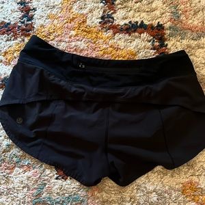 Lululemon speed up short 2.5 black
